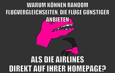 warum können random flugvergleichseiten, die flüge günstiger anbieten als die airlines direkt auf ihrer homepage?