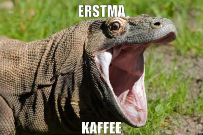 Erstma Kaffee