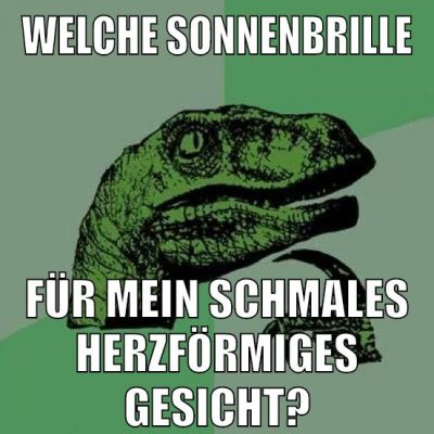 welche sonnenbrille für mein schmales herzförmiges gesicht?