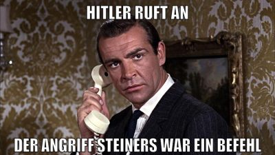 hitler ruft an der angriff steiners war ein befehl