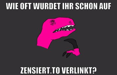Wie oft wurdet ihr schon auf Zensiert.to verlinkt?