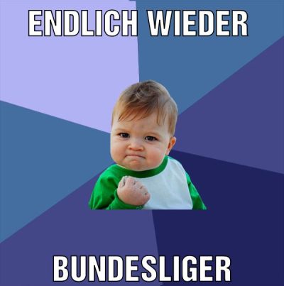 Endlich wieder Bundesliger