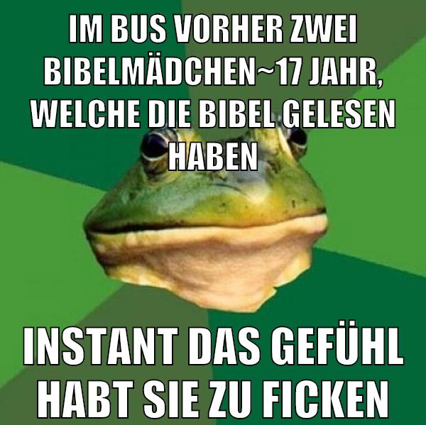 Im bus vorher zwei Bibelmädchen~17 jahr, welche die bibel gelesen haben instant das gefühl habt sie zu ficken