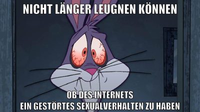 nicht länger leugnen können ob des internets ein gestörtes sexualverhalten zu haben