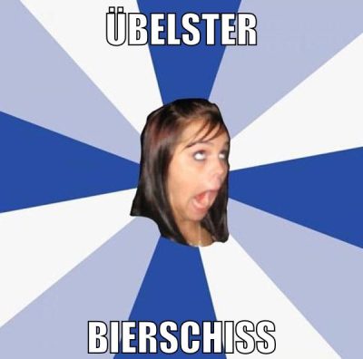 Übelster bierschiss