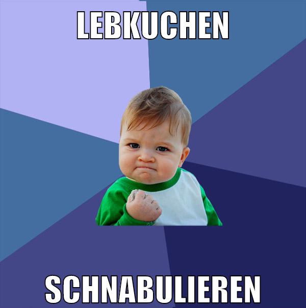 lebkuchen schnabulieren