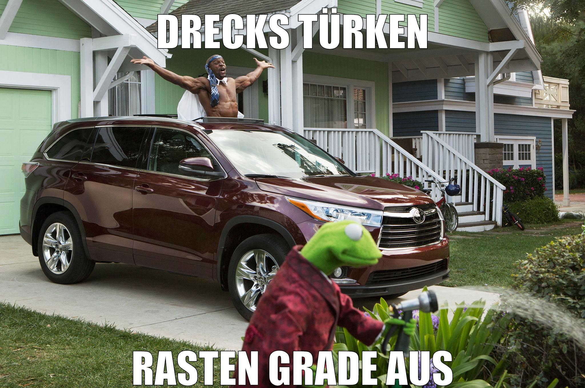 drecks türken rasten grade aus