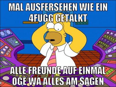 mal ausfersehen wie ein 4fugg getalkt alle freunde auf einmal oge wa alles am sagen