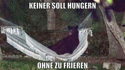 keiner soll hungern ohne zu frieren