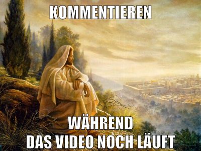 KOMMENTIEREN WÄHREND DAS VIDEO NOCH LÄUFT