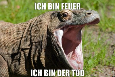 ich bin feuer ich bin der tod