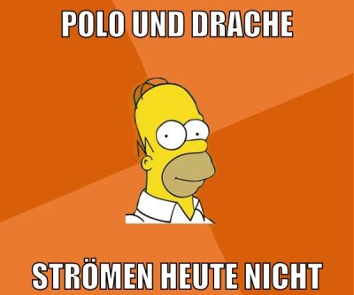 polo und drache strömen heute nicht