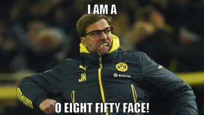 i am a o eight fifty face!