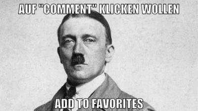 AUF "COMMENT" KLICKEN WOLLEN ADD TO FAVORITES