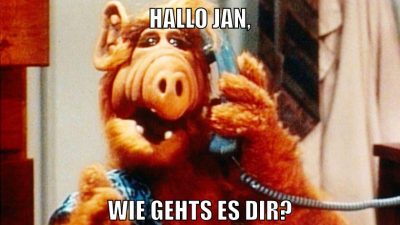 Hallo Jan, Wie gehts es Dir?