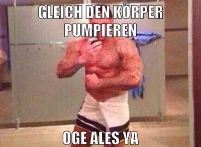 gleich den körper pumpieren oge ales ya