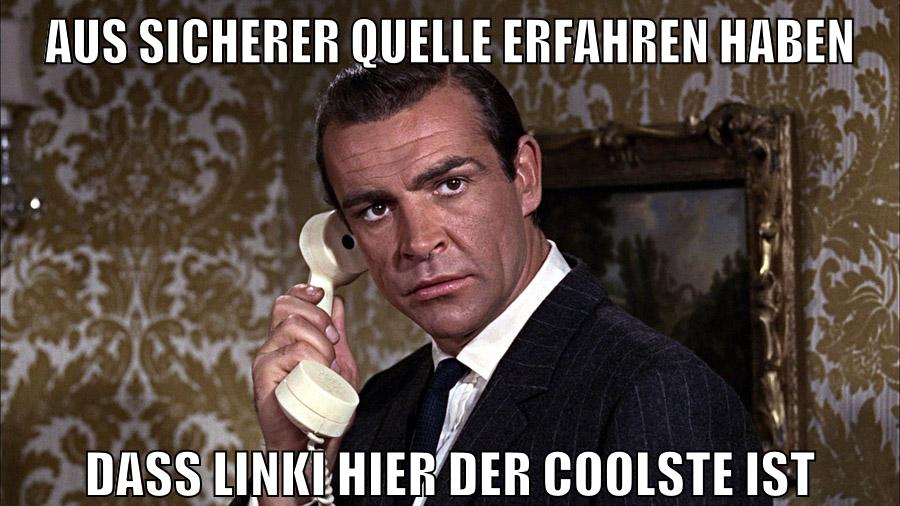 aus sicherer quelle erfahren haben dass linki hier der coolste ist