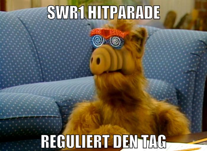 SWR1 Hitparade Reguliert den Tag