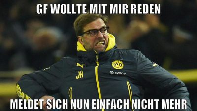 Gf wollte mit mir reden Meldet sich nun einfach nicht mehr