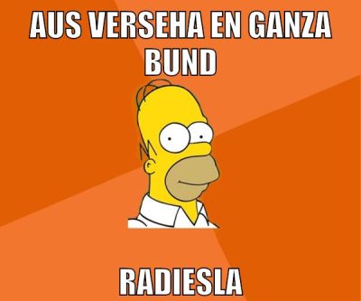 aus verseha en ganza bund radiesla