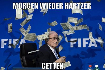 morgen wieder hartzer getten