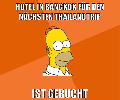 hotel in bangkok für den nächsten thailandtrip ist gebucht