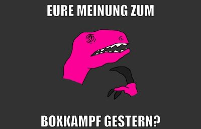 eure meinung zum boxkampf gestern?