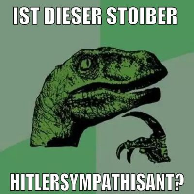 ist dieser stoiber hitlersympathisant?