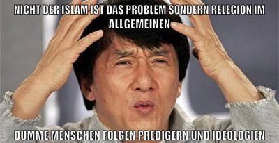 nicht der islam ist das problem sondern relegion im allgemeinen dumme menschen folgen predigern und ideologien