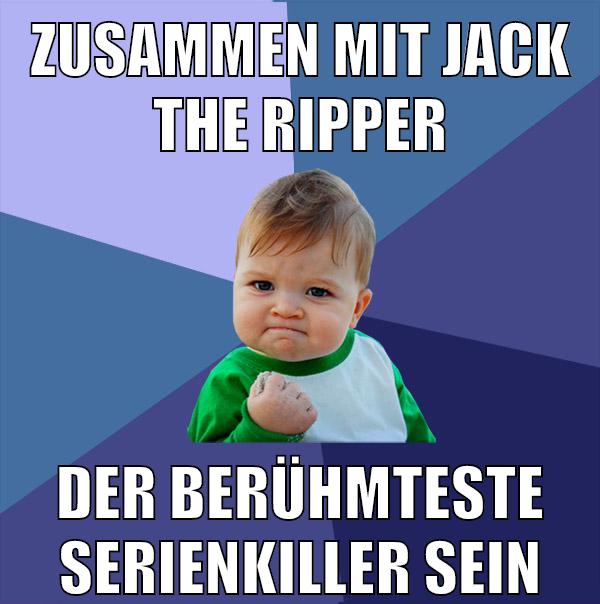 zusammen mit jack the ripper der berühmteste serienkiller sein