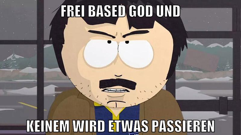 frei based god und keinem wird etwas passieren