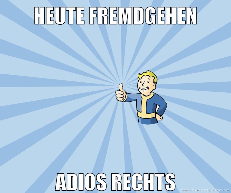 heute fremdgehen adios rechts