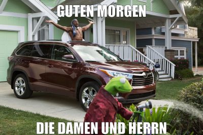 guten morgen die damen und herrn