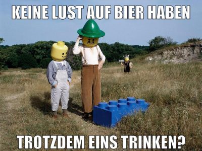 Keine lust auf bier haben trotzdem eins trinken?