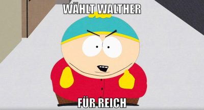 Wählt Walther für reich