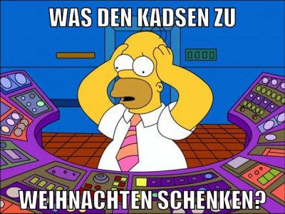 was den kadsen zu weihnachten schenken?