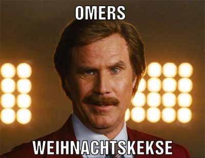 Omers Weihnachtskekse