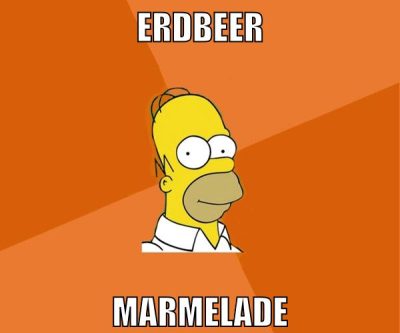 erdbeer marmelade