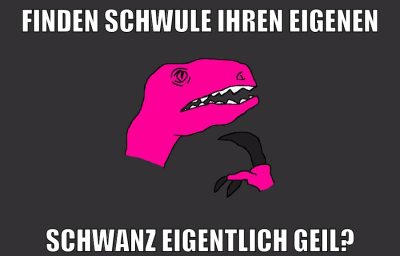 finden schwule ihren eigenen schwanz eigentlich geil?
