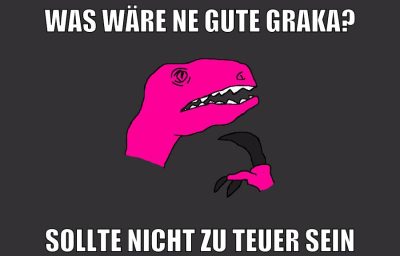 was wäre ne gute graka? sollte nicht zu teuer sein