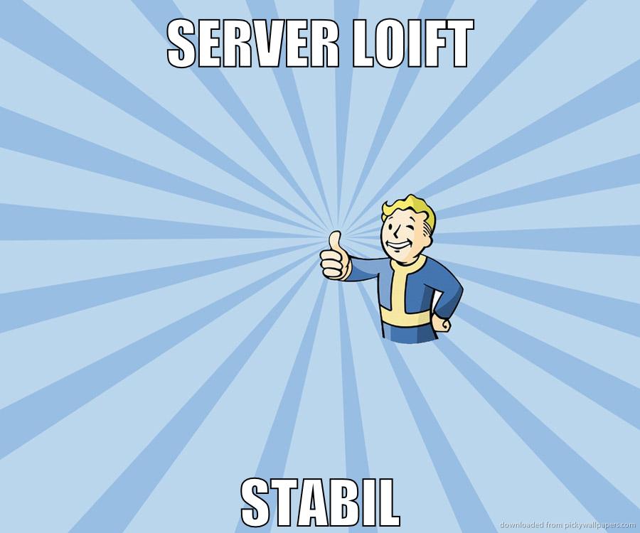 Server loift stabil