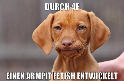 durch 4f einen armpit fetish entwickelt