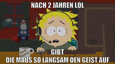 nach 2 jahren lol gibt die maus so langsam den geist auf