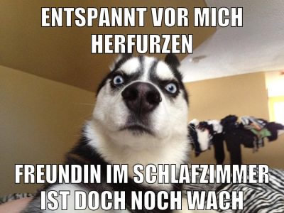 entspannt vor mich herfurzen freundin im schlafzimmer ist doch noch wach