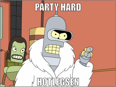 PARTY HARD HOTLEGSEN