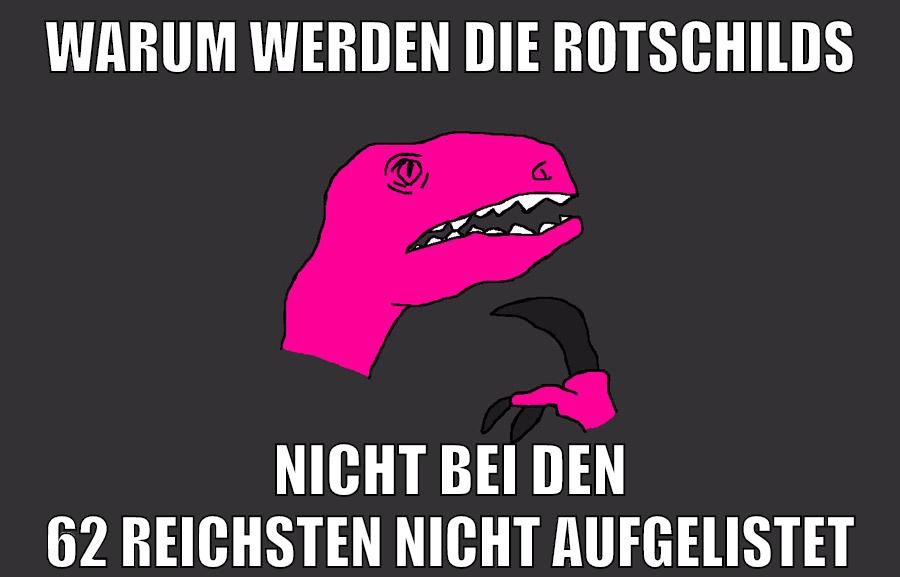Warum werden die Rotschilds nicht bei den 62 reichsten nicht aufgelistet
