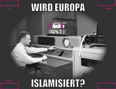 WIRD EUROPA ISLAMISIERT?