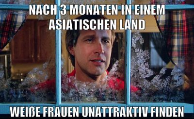 nach 3 monaten in einem asiatischen land weiße frauen unattraktiv finden
