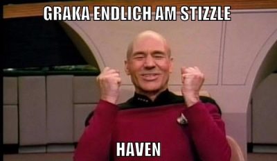 Graka endlich am stizzle haven