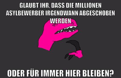 glaubt ihr, dass die millionen asylbewerber irgendwann abgeschoben werden oder für immer hier bleiben?